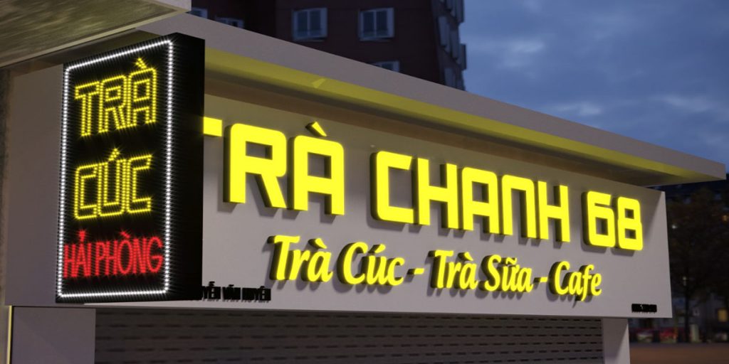 Lam bien chu noi trang tri tai Hai phong